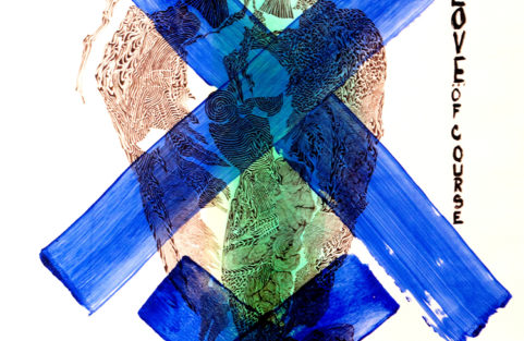 Love ….of course… - acrylic and ink on paper - 70x100 cm